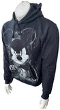Disney Men's Mickey Mouse Graffiti Graphic Black Hoodie Size Small