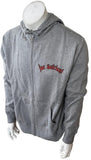 APX Men's Joe Satriani Black Swans Wormhole Wizards Gray Zip-Up Hoodie Size L