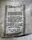 Disney Men's Classic Mickey Mouse Hearts Gray Short Sleeve Shirt Size Large
