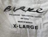 Burke Men's Philip Burke Bono Portrait White Short Sleeve Shirt Size X-Large