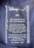Disney Men's Donald Duck Don't Mess With The Duck Graphic Blue Shirt Size 3XL
