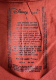 Disney Men's Snow White Grumpy Give Me A Break Red Short Sleeve Shirt Size Large
