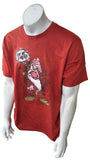 Disney Men's Snow White Grumpy Give Me A Break Red Short Sleeve Shirt Size Large