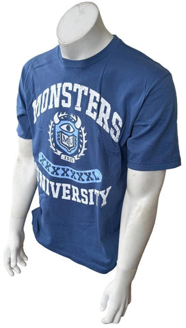 Disney Men's Monsters University XXXXXXXL Graphic Blue Shirt Size Medium