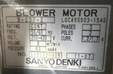Sanyo Denki B-537-2 Ring Blower Motor 200-430V 3-Phase 50/60Hz 8 M³/Min 60 MmAq