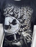 Disney Nightmare Before Christmas Jack Skellington Graphic Black Shirt Size L