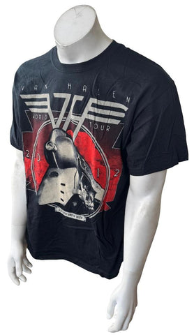 Gildan Men's Van Halen A Different Kind of Truth 2012 Black Shirt Size Large