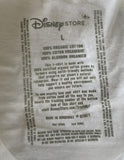 Disney Men's Donald Duck Sailor Graphic White Short Sleeve Shirt Size Large