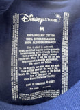 Disney Men's Mickey Mouse Around The World Graphic Blue Shirt Size Medium
