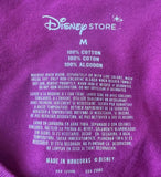 Disney Women's Maleficent Evil Queen Ursula Villains Graphic Pink Shirt Size M