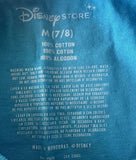 Disney Girls The Little Mermaid Ariel Flounder Sebastian Blue Shirt Size Medium