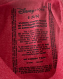 Disney Girls Minnie Mouse American Sweetheart Since 1928 Red Shirt Size Small