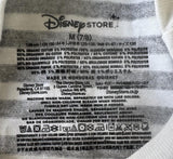 Disney Girls Classic Minnie Mouse Star Walt Disney Studios Striped Shirt Size M