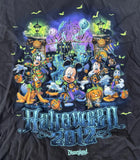 Disney Youth Mickey & Friends Halloween 2012 Disneyland Resort Shirt Size Medium