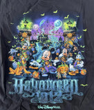 Disney Youth Mickey & Friends Halloween 2012 Walt Disney World Shirt Size Medium