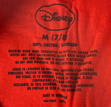 Disney Girls Love Minnie Mouse American 4Ever Graphic Red Shirt Size Medium