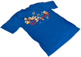 Disney Youth Mickey & Friends Disney Graphic Blue Short Sleeve Shirt Size Medium