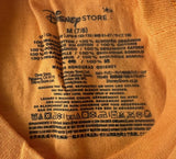 Disney Boys Lilo & Stitch Aloha Hawaii Orange Short Sleeve Shirt Size Medium