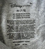 Disney Boys Classic Mickey Mouse Since 1928 Gray Short Sleeve Shirt Size Medium
