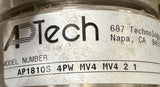 APTech AP1810S 4PW MV4 MV4 2 1 Pressure Regulator w/ (2) Gauges