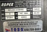 Ropex RES-445-V / 230VAC Resistron Impulse Heat Sealing Band Controller 744522