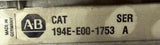 Allen-Bradley 194E-E00-1753 Load Switch Series A 3-Pole 194E-A80-TN w/ Handle
