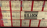 Vintage U.S. Lock 005 Professional Pin Kit With Case
