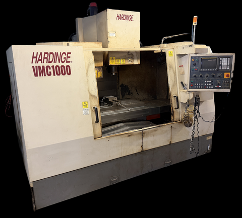 Hardinge VMC1000 CNC Vertical Machining Center 230V 3 Phase MC-1000 w/ Tooling