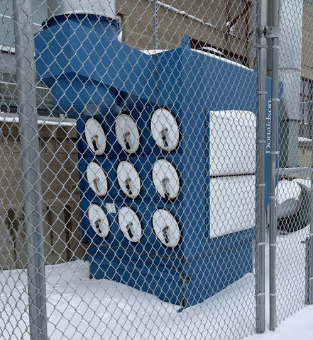 Donaldson Torit DFO3-18 Downflo Oval Dust Collector