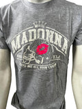 Gildan Men's Madonna Give Me All Your Luvin MDNA Gray Short Sleeve Shirt Size M