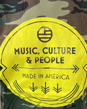 Rothco Men's Music, Culture & People Made in America Camouflage Shirt Size Large