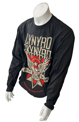 Alstyle Men's Lynyrd Skynyrd Last of a Dyin' Breed Black Long Sleeve Shirt XL