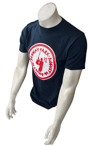 Murina Men's Bruce Springsteen 2012 Fenway Park Navy Short Sleeve Shirt Size S