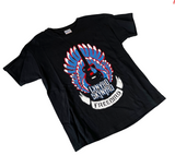 Gildan Boys Lynyrd Skynyrd Freebird Graphic Black Short Sleeve Shirt Size Large