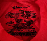 Disney Boys Planes Fire And Rescue Graphic Red Short Sleeve Shirt Size Small