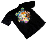 Disney Boys Toy Story Game On! Graphic Black Short Sleeve Shirt Size Medium