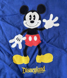 Disney Boys Disneyland Resort Mickey Mouse Graphic Blue Shirt Size 18M