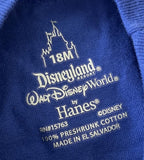 Disney Boys Disneyland Resort Mickey Mouse Graphic Blue Shirt Size 18M