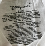 Disney Girls Princess Palace Pets Graphic White Short Sleeve Shirt Size Small