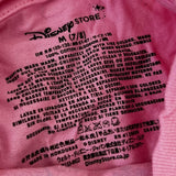 Disney Store Girls Frozen Anna & Elsa Graphic Pink Short Sleeve Shirt Size M