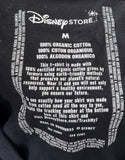 Disney Women's Mickey Mouse & Minnie Kissing Chicago Graphic Black Shirt Size M