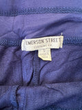 Emerson Street Women's Michigan Wolverines Graphic Navy Cozy Pants Size S