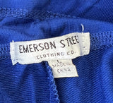 Emerson Street Clothing Women's Memphis Tigers Graphic Blue Cozy Pants Size L