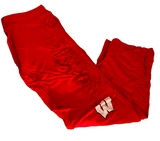 Emerson Street Clothing Women's Wisconsin Badgers Graphic Red Cozy Pants Size S