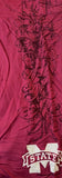 Emerson Street Women's Mississippi State Bulldogs Graphic Red Cozy Pants Size XL