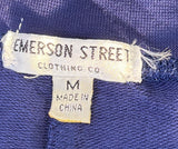 Emerson Street Clothing Women's Ole Miss Rebels Graphic Blue Cozy Pants Size M