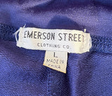 Emerson Street Clothing Women's Auburn Tigers Graphic Blue Cozy Pants Size Large
