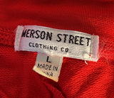 Emerson Street Clothing Women's Nebraska Huskers Graphic Red Cozy Pants Size L