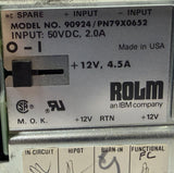 ROLM 90924/PN79X0652 Power Supply Module 50VDC 2A
