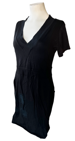 Emerson Street Clothing Women's Nebraska Huskers Black Short Sleeve Dress Size S